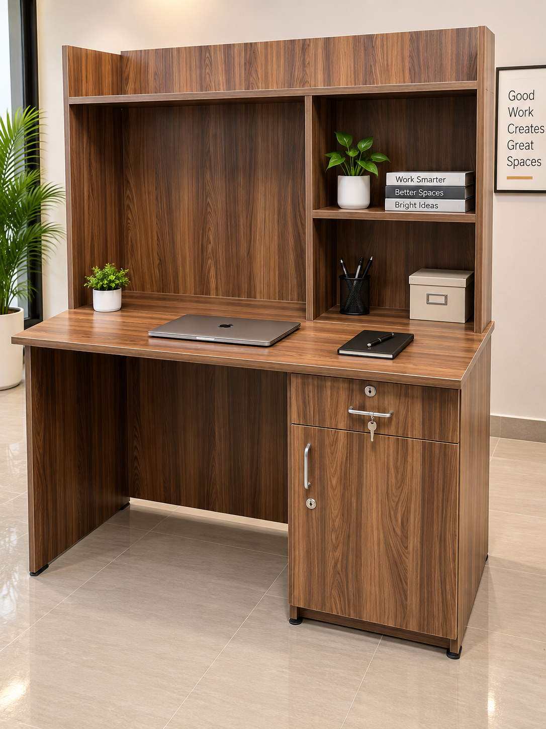 SM-TB-001 Executive Desk with Storage